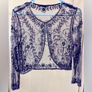 Pizarro Nights Hand-beaded bolero